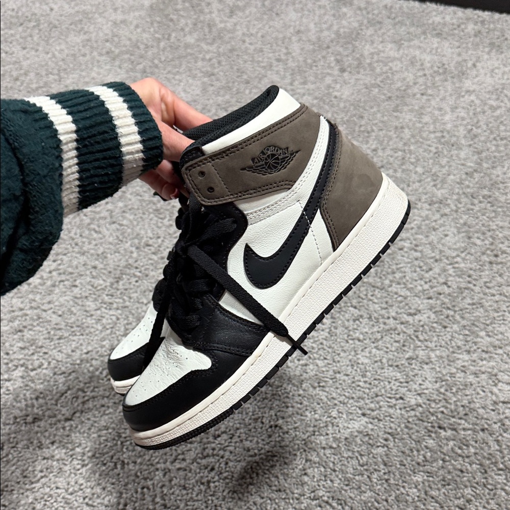 Jordan Kids Sneakers Black White Brown